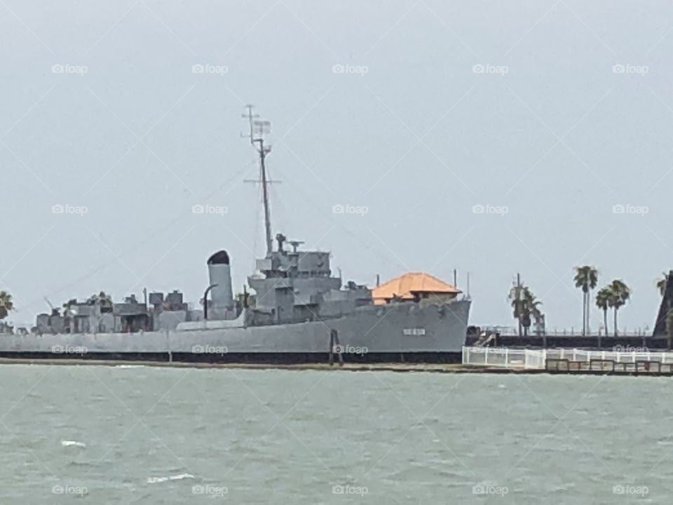 Cruiser at Galveston Seawolf Park