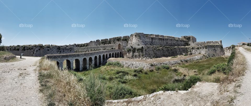 visit Greece | castle of Methoni_panorama