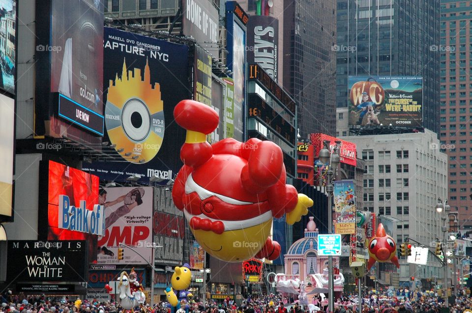 Macy's Thanksgiving Day Parade in NYC