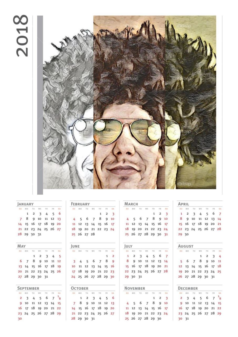 Funki Man Kalender 2018