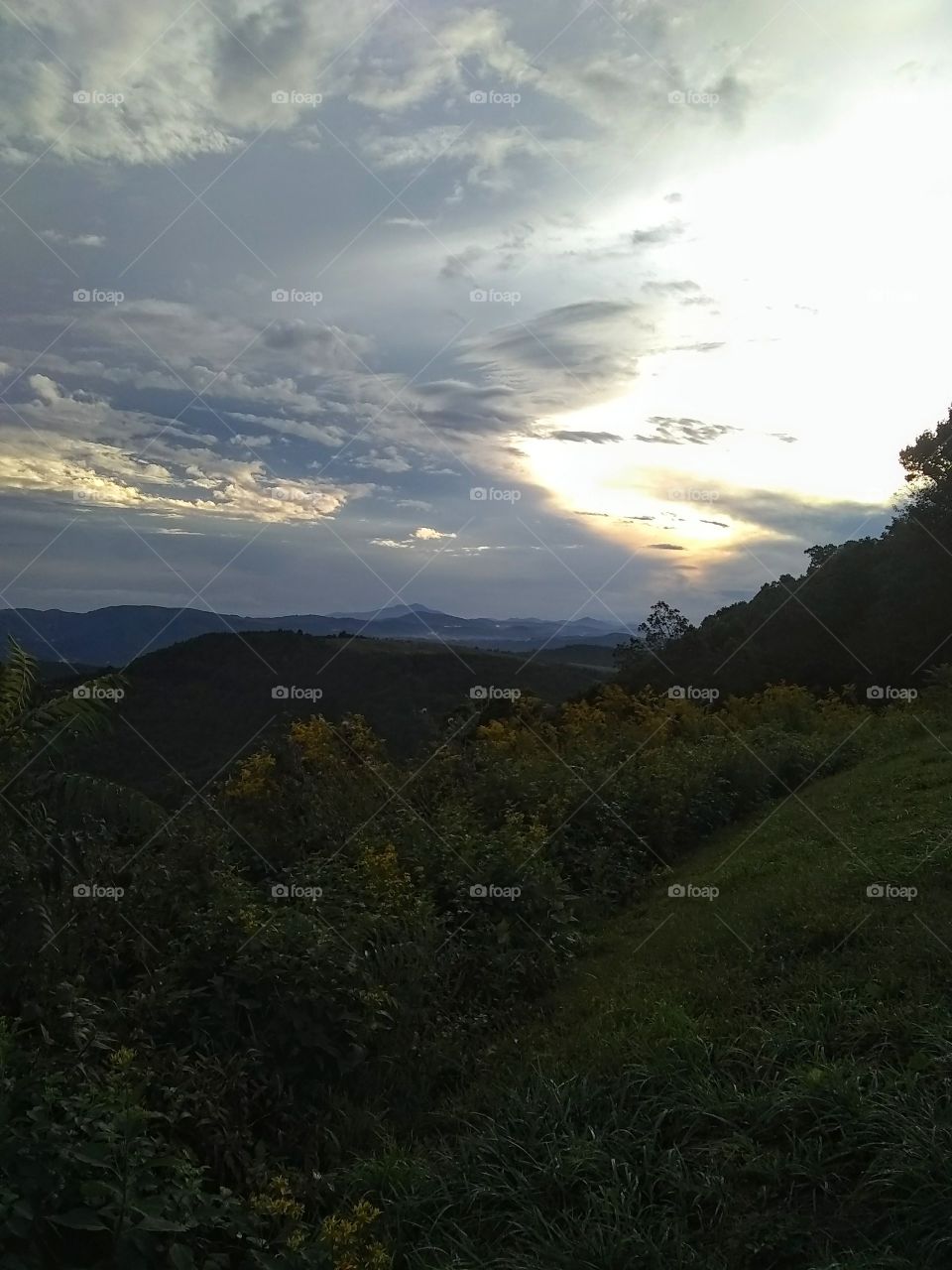 Sweeping mountain views