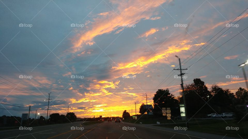TN sunset