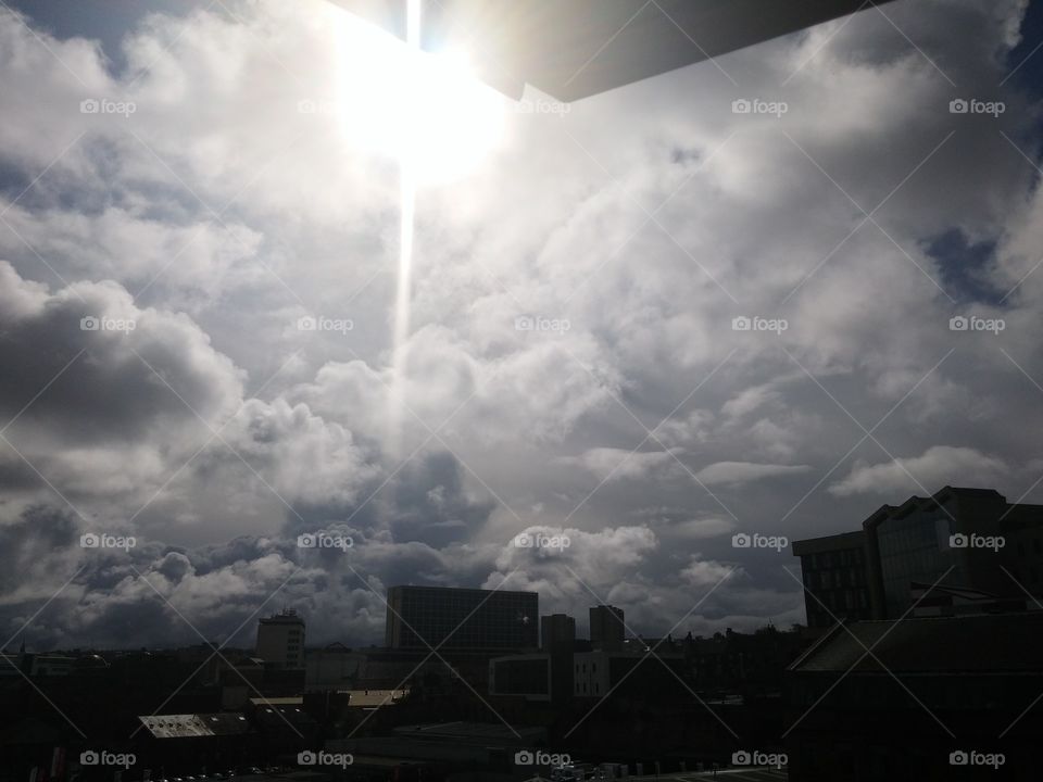 Autumn Cloud Reflection