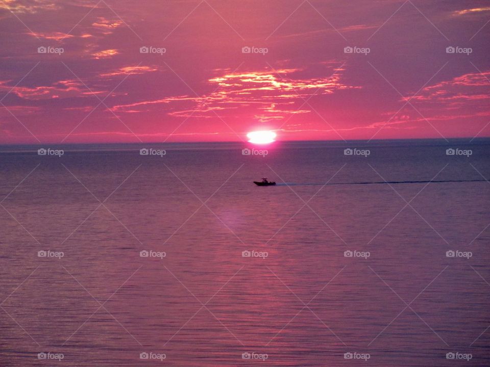 Lake Michigan sunset