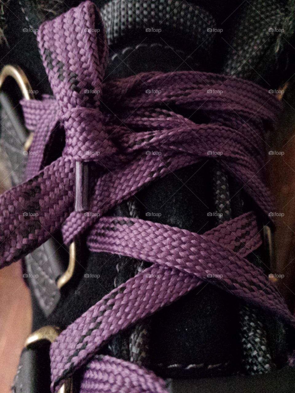 Purple laces