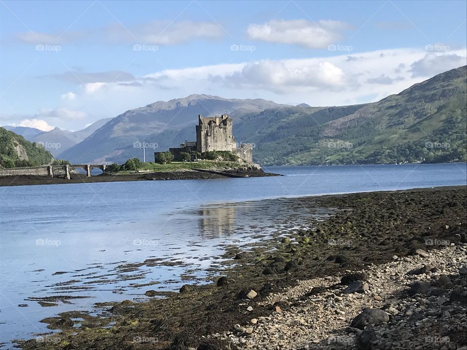 Castle across the water