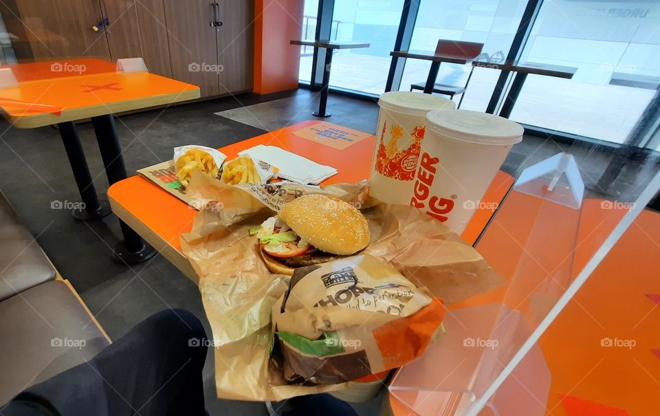 Burger King Meal in Tamsui District, New Taipei City, Taiwan-007