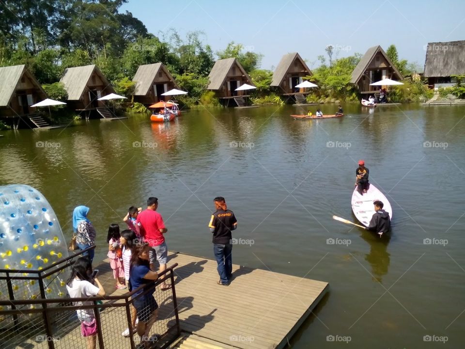 Floating Market Indonesia