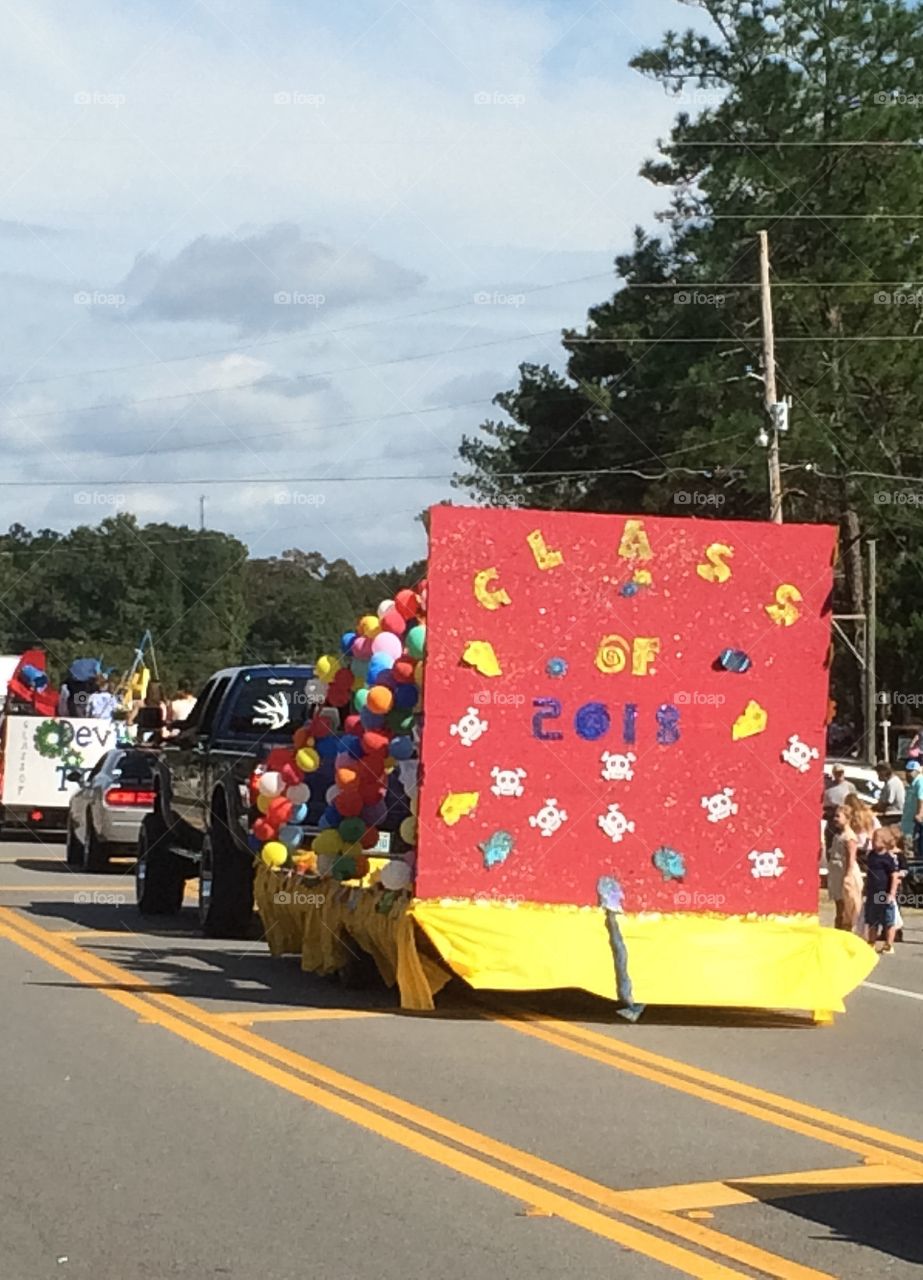 Parade in my town 