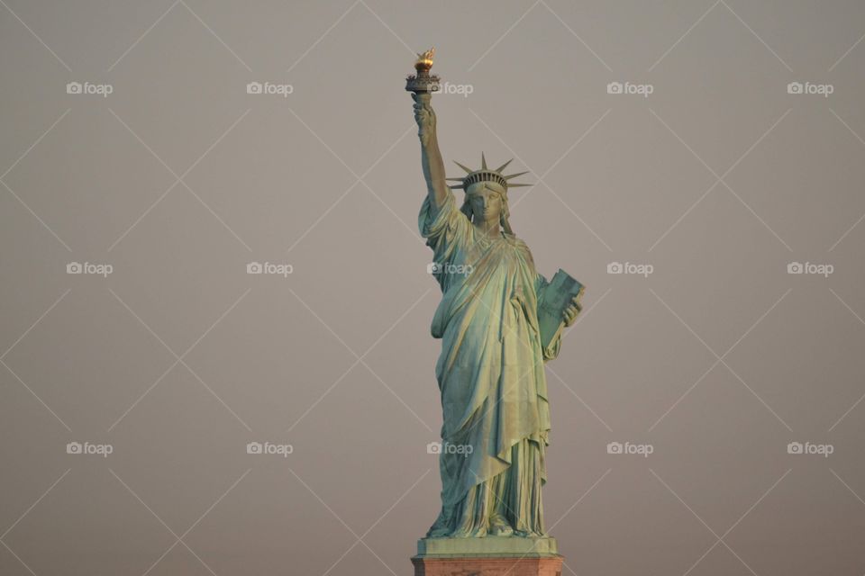 Lady Liberty at Sunrise 