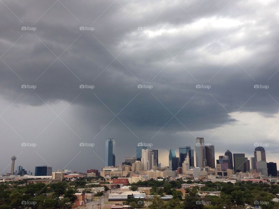 Stormy sky