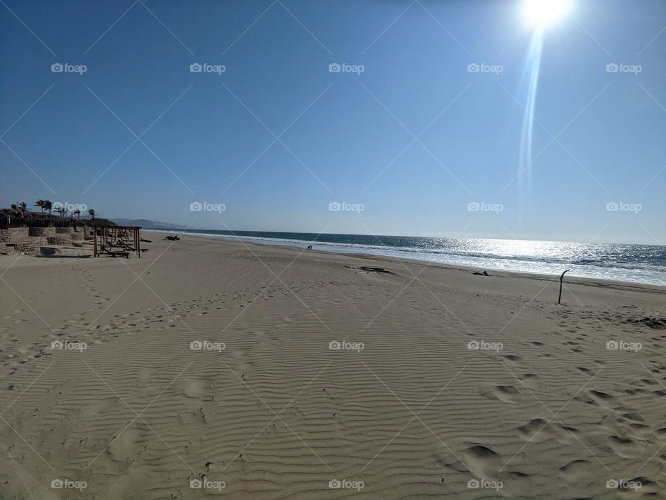 Playa Vichayito norte del Perú Piura