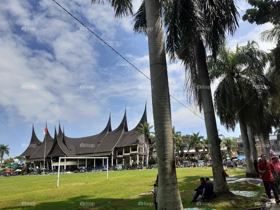 Rumah Adat Minangkabau di Kota Padang