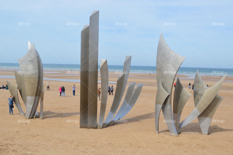 Omaha Beach Memorial 