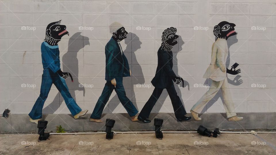 wall paintings - the beatteng