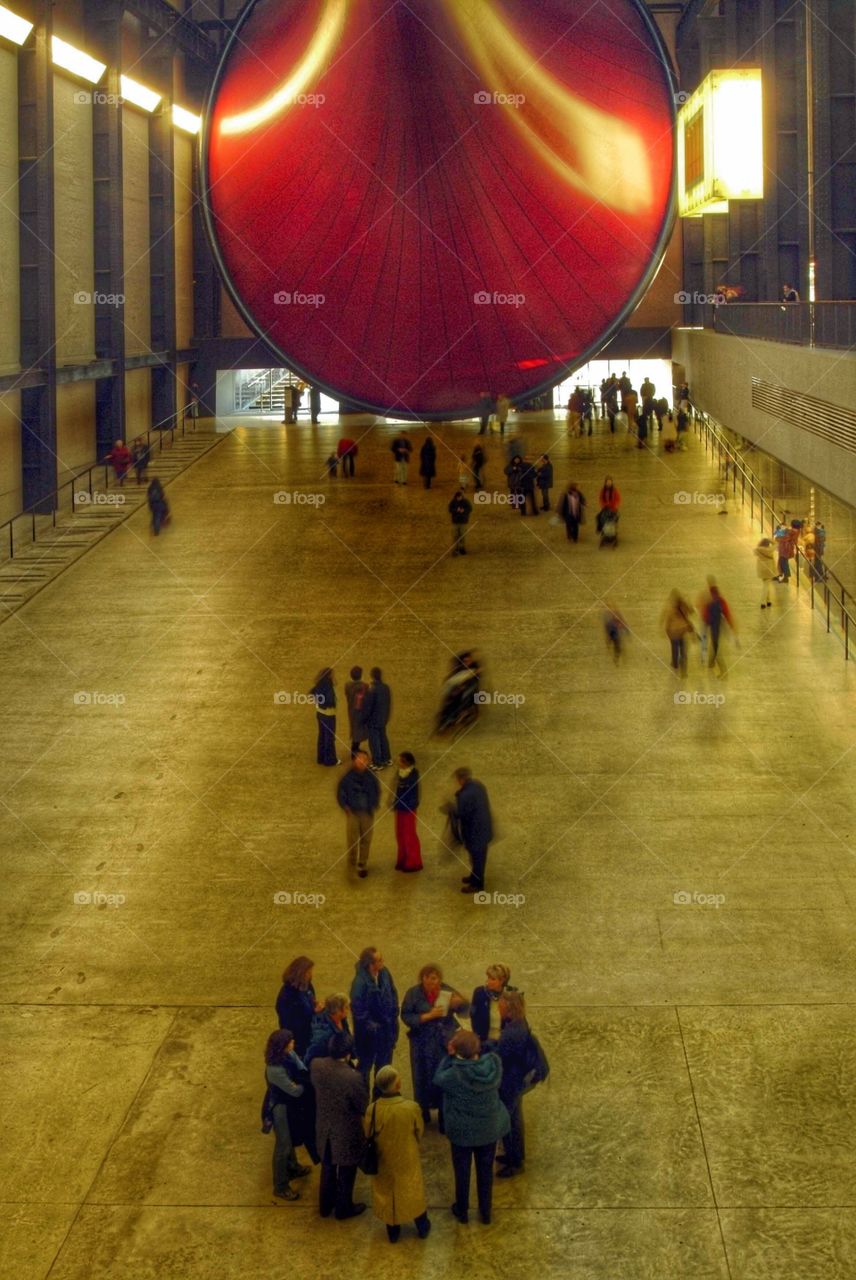 London. Tate modern art gallery