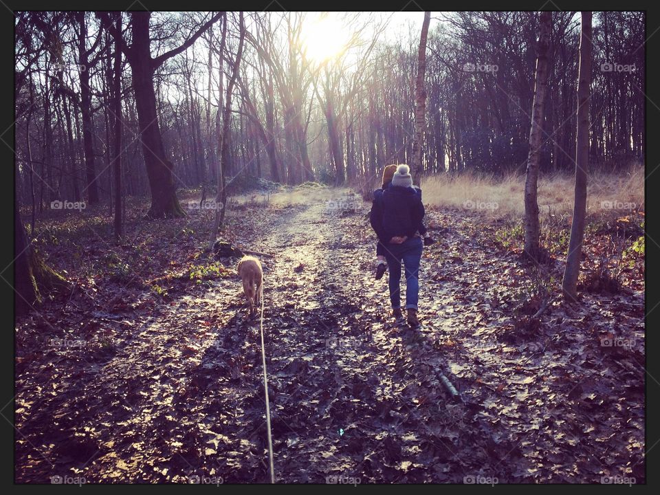 Family walk