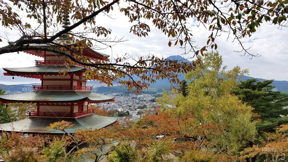 Beautiful views of Mount Fuji