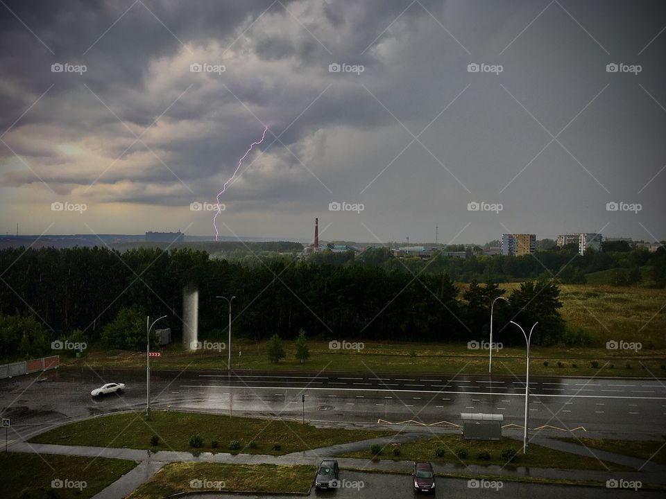 lightning, thunderbolt