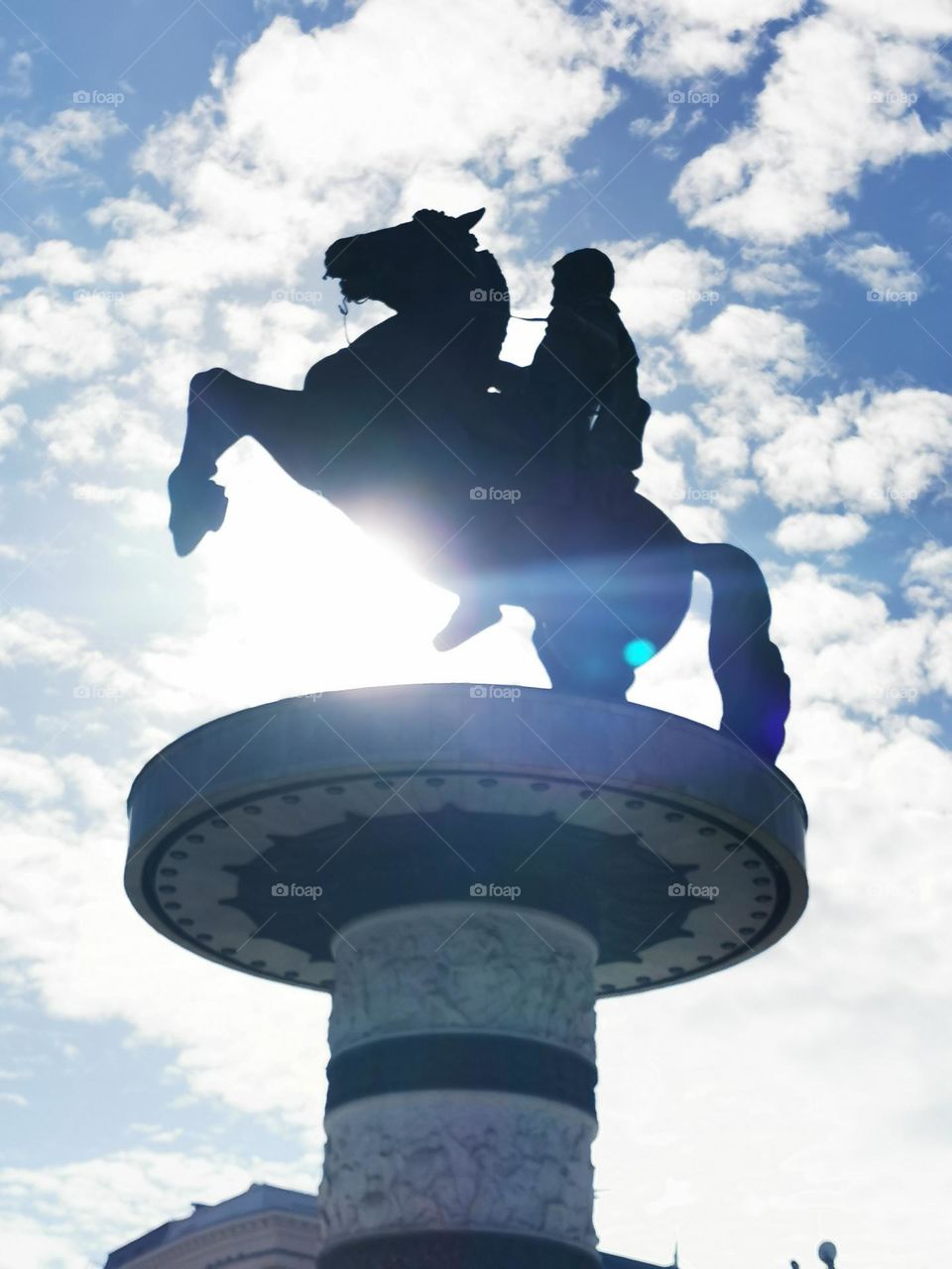 Towards the sun Bucefalus