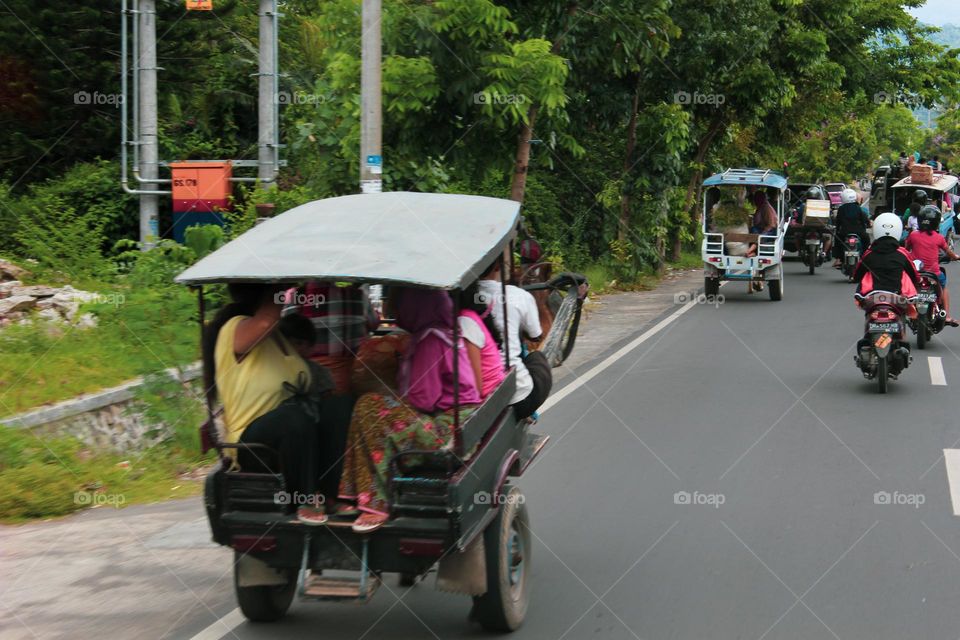 waiting for the bus