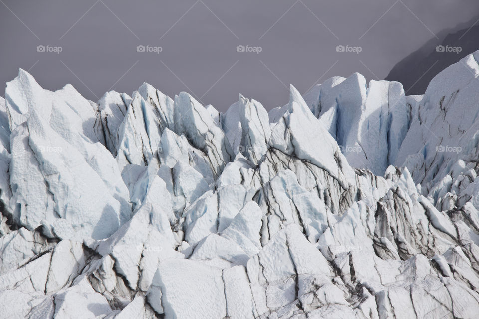 Glacial peaks in Alaska