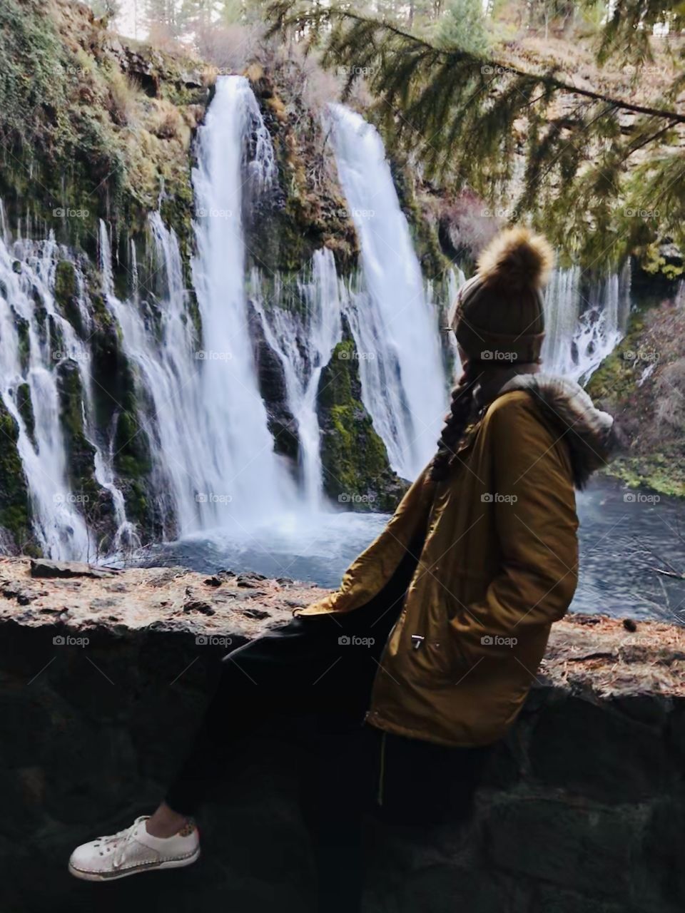 Burney Falls Portrait