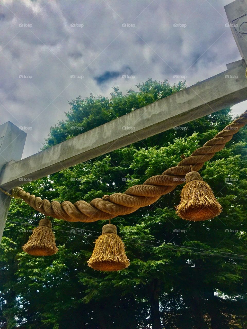 Ring My Bell.  Suwa Shrine. Tachikawa , Japan