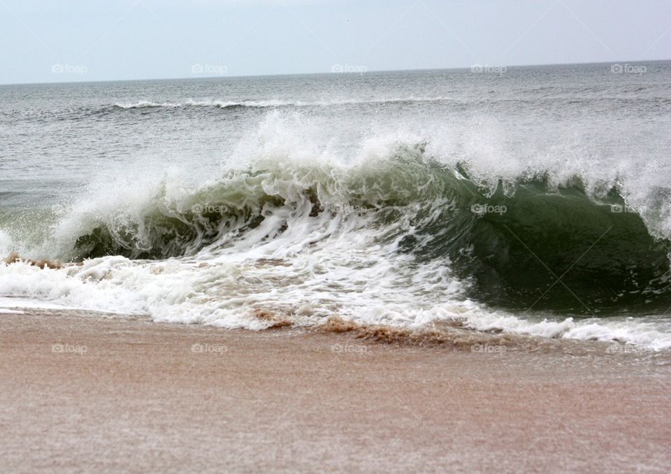 Close-up of a sea wave