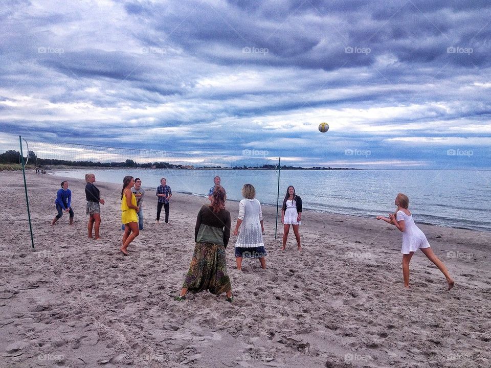 Beach volley boll