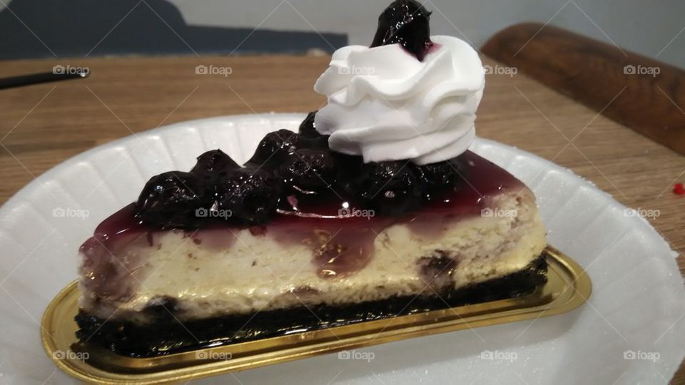 blue berry cheesecake 
