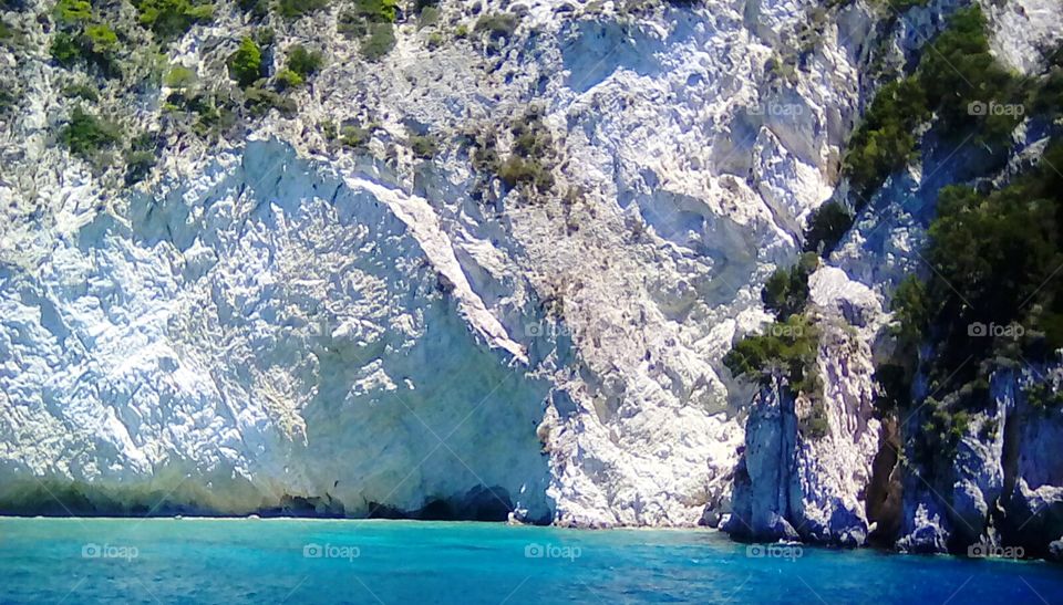 Keri Caves, Zakynthos, Greece.