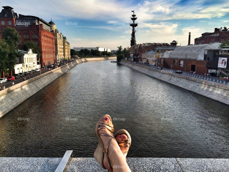 City, Street, Travel, Water, Bridge