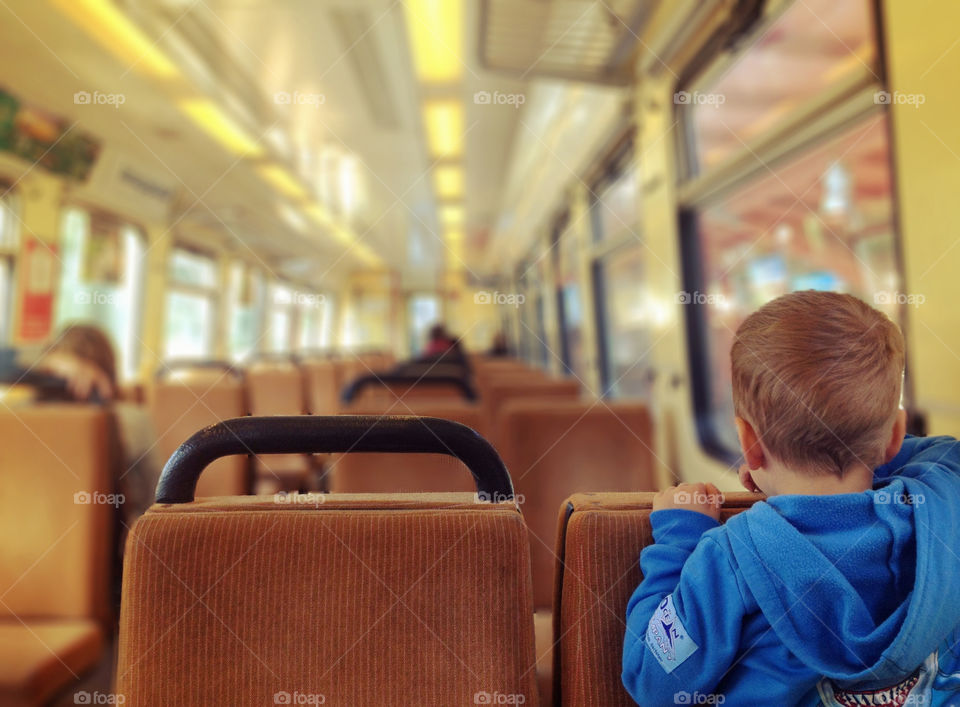 sweden stockholm child train by a.bondesson