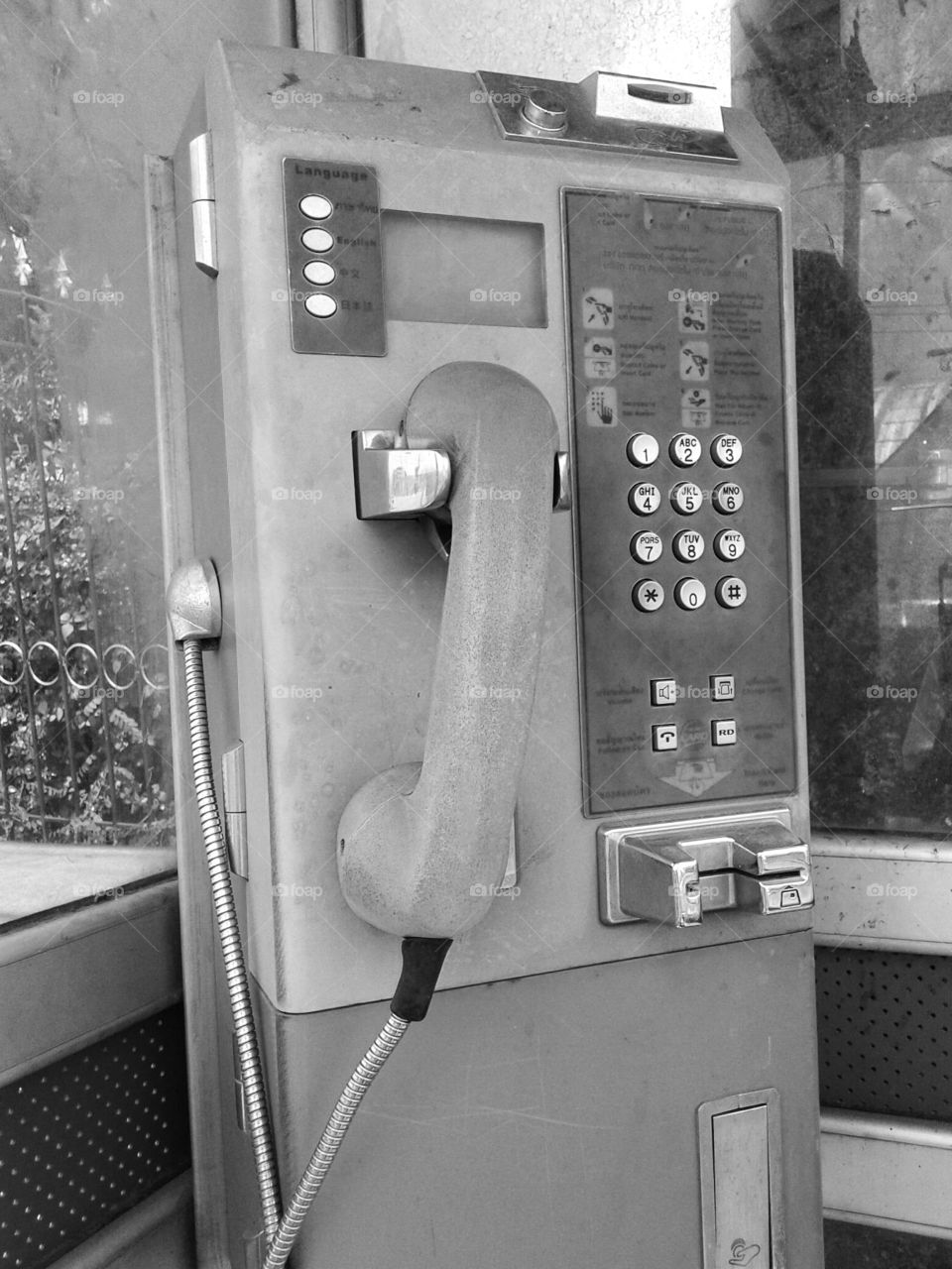 Public telephone . Public telephone, old Public telephone, old, Public, telephone