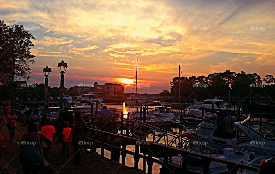 Sunset at Shelter Cove