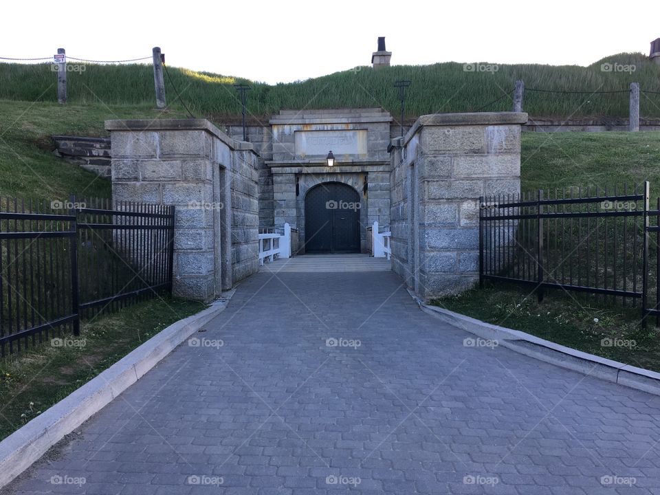Halifax Fort up by the Citadel. 