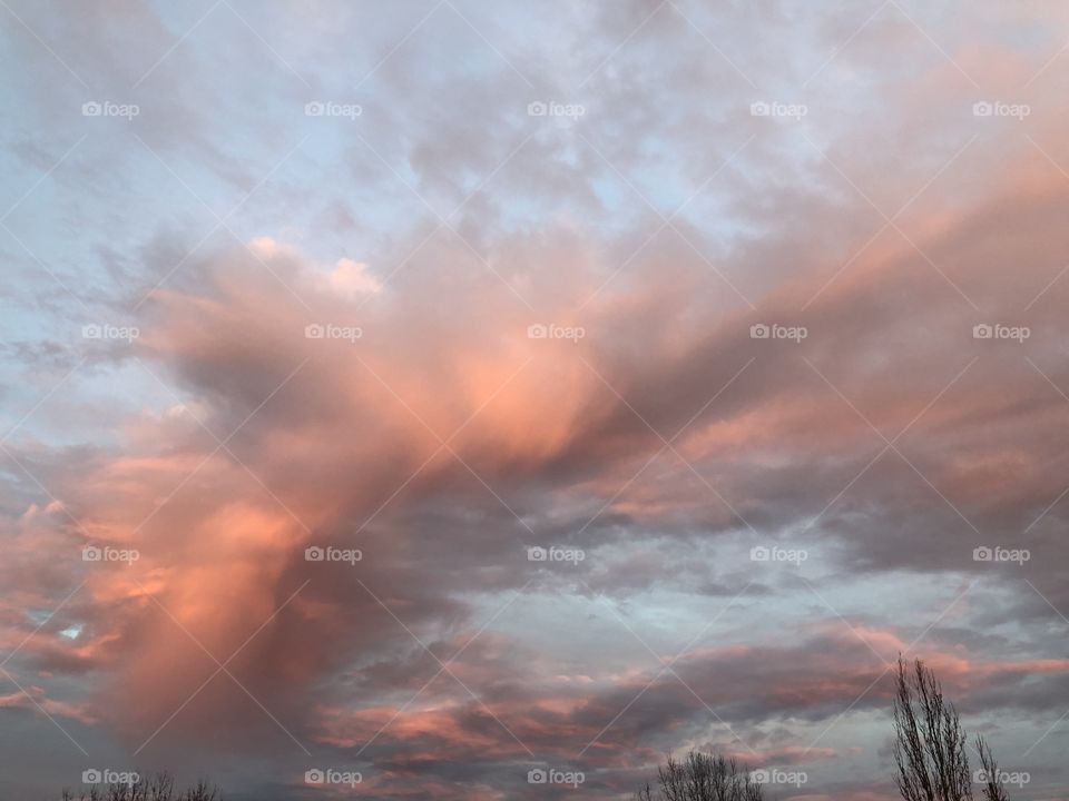 When the weary sun sets...