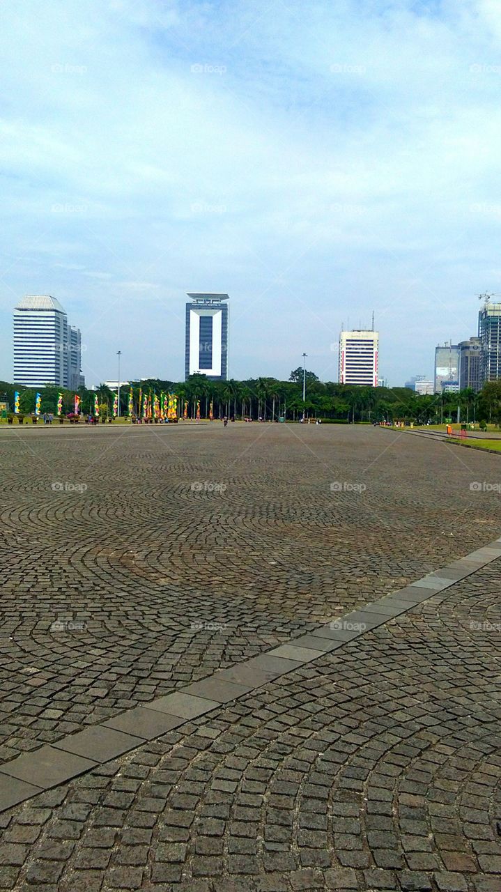Road in Monumen Nasional
