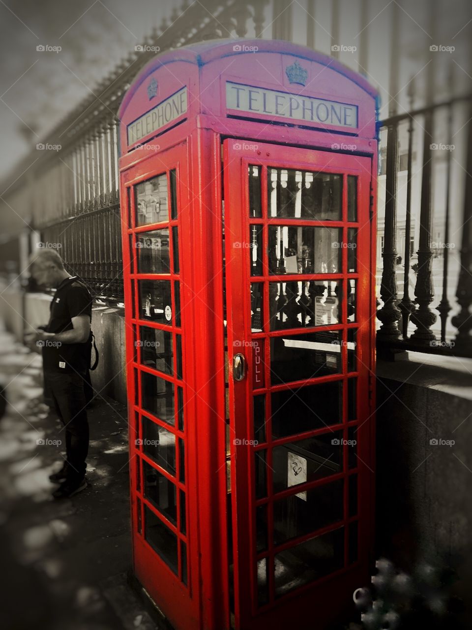 London's iconic Phone booth