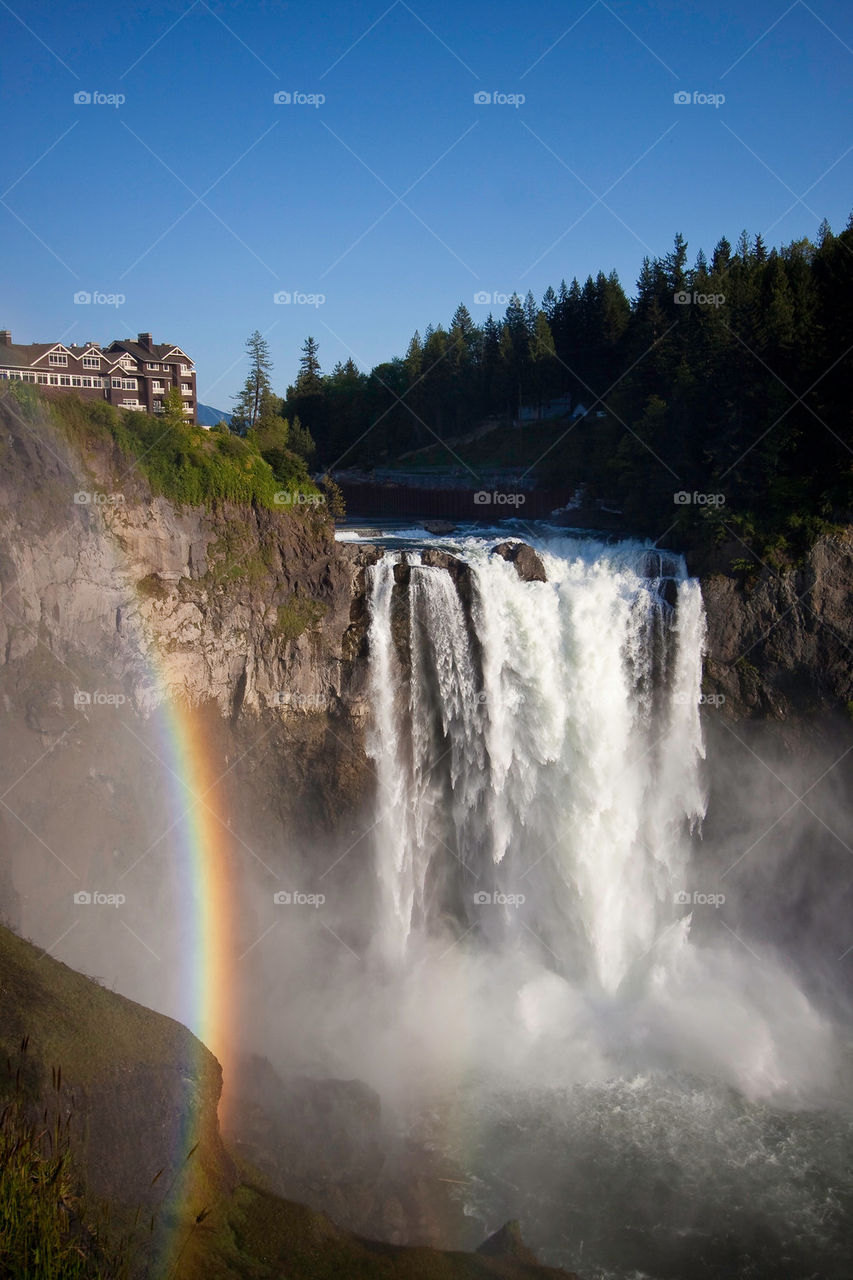rainbow waterfall lodge salish by nautiflyer