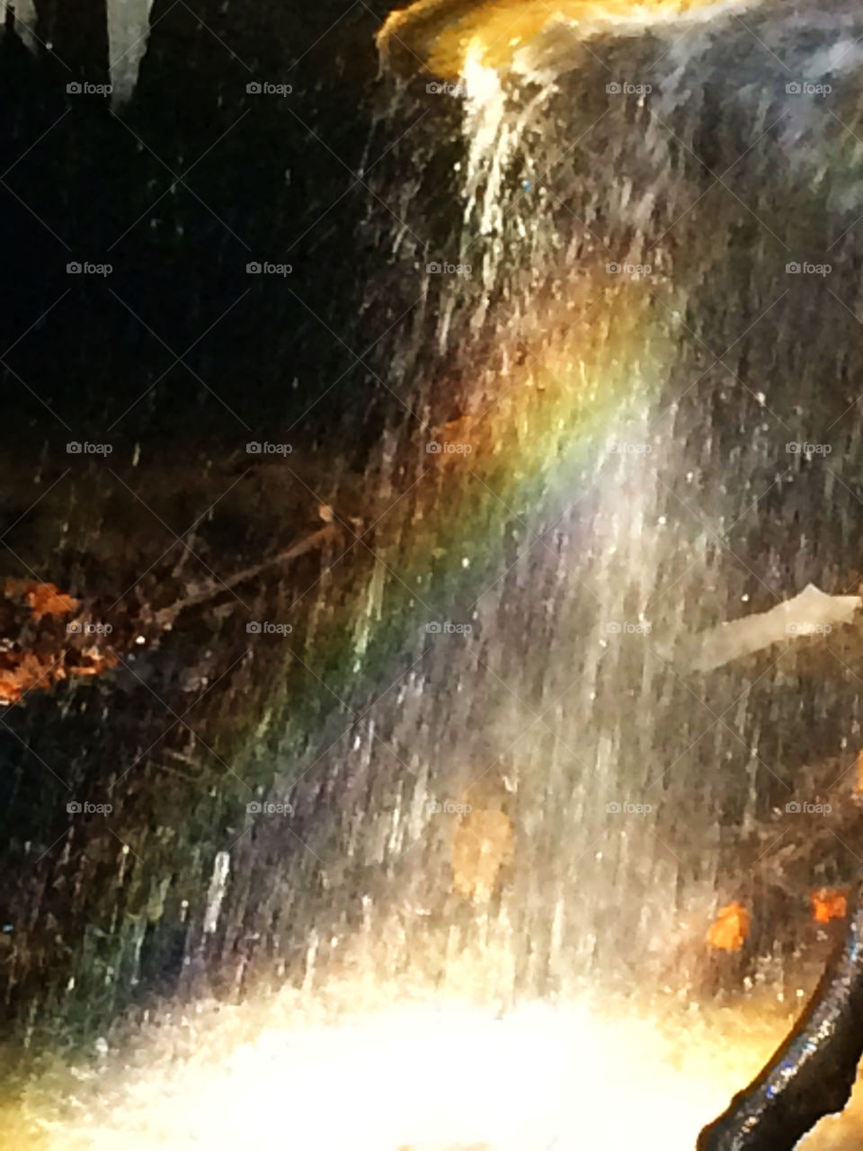 Right place at the right time, Mother Nature nails it again. 
