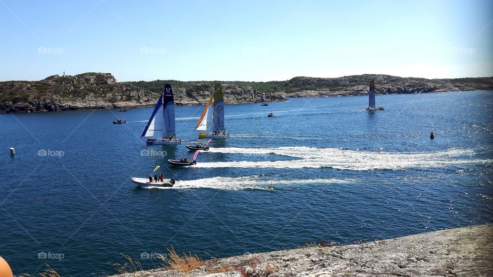 Sailing competition Marstrand