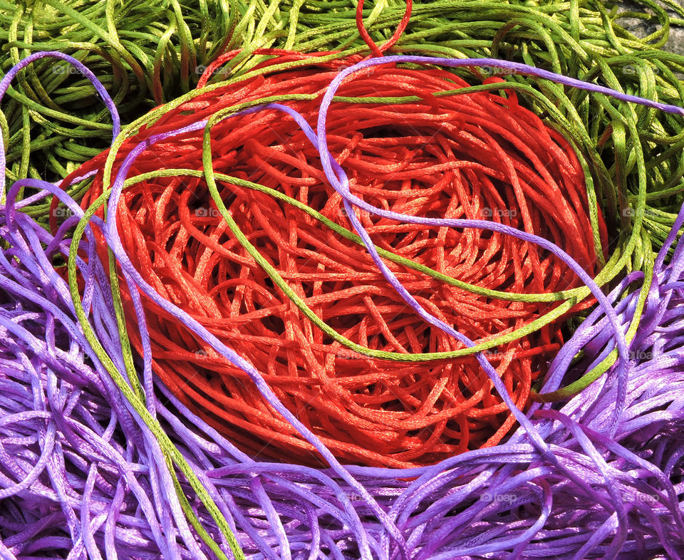 colorful strings