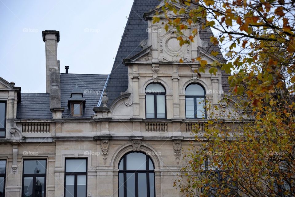 Old beautiful house in Antwerp