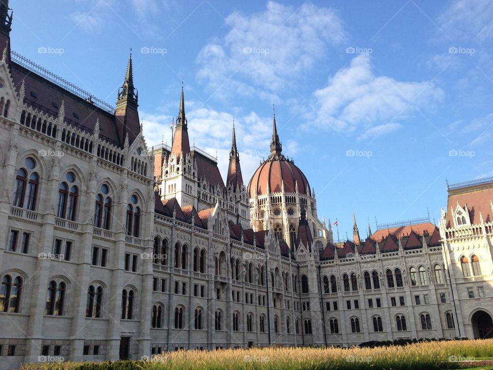 Parliament building Budapest Hungary
