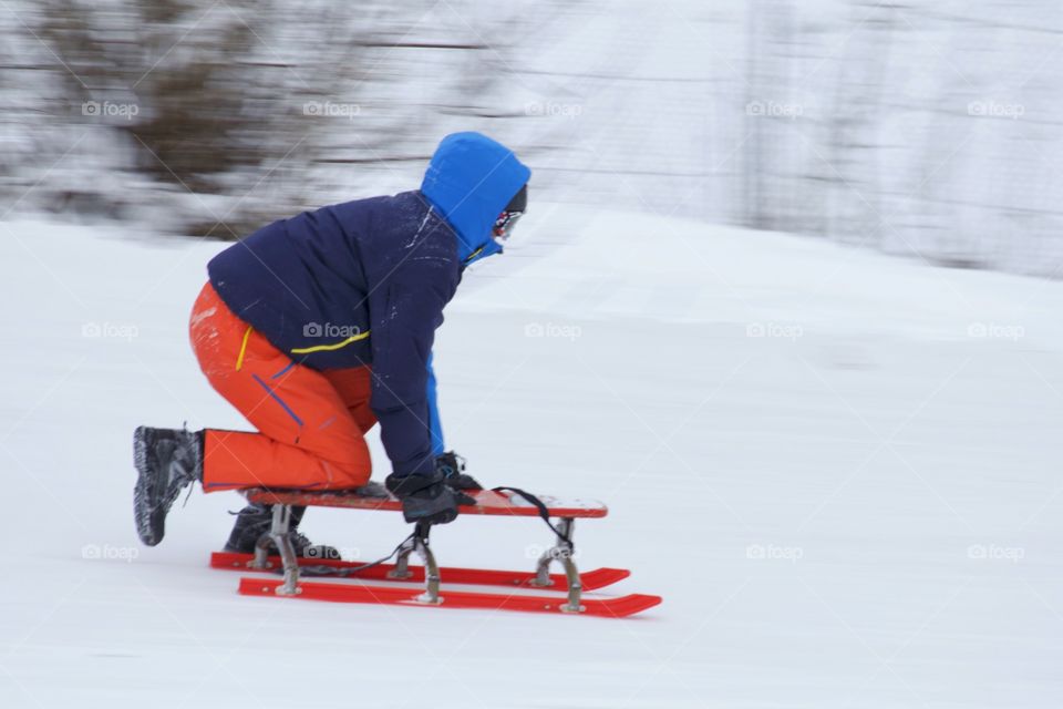 Sled Racer Panning