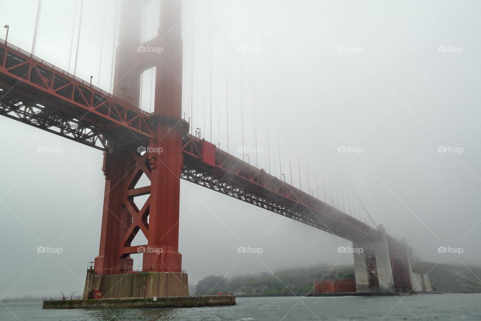 Bridge, Water, No Person, Transportation System, River