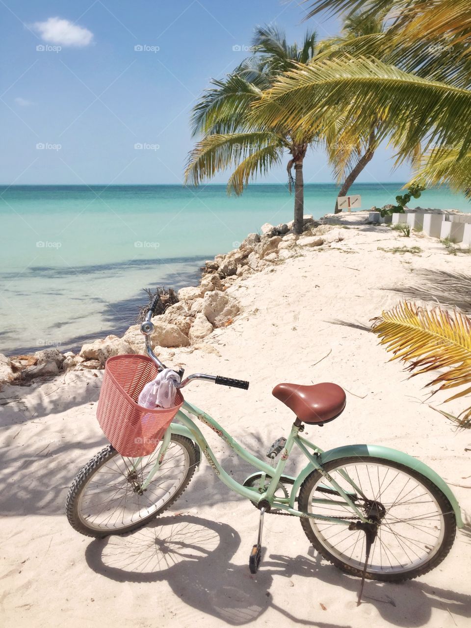 A bike ride through paradise
