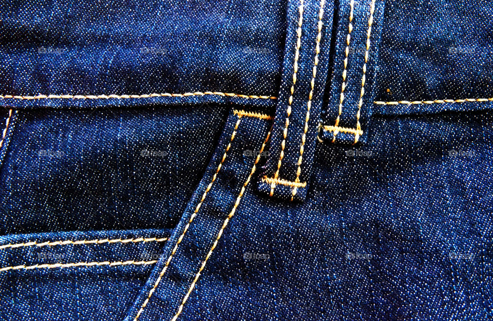 Blue jeans texture background 